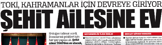 15 Temmuz şehitlerine tazminat, gaziye maaş